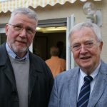 Diakon Horst Krank mit dem Ehrenvorsitzenden der LudwigsTafel e.V., Dr. H.M. Alt
